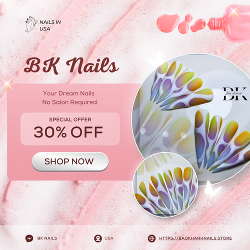 Handmade Airbrush Aura Press On Nails – Pastel Swirl Stiletto Set (Yellow-Green-Purple) on White, Reusable Custom Sizes